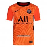 Tailandia Camiseta Paris Saint-Germain Portero 2020 2021 Naranja