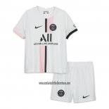 Camiseta Paris Saint-Germain Segunda Nino 2021 2022