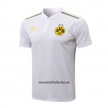 Camiseta Polo del Borussia Dortmund 2021 2022 Blanco