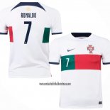 Camiseta Portugal Jugador Ronaldo Segunda 2022