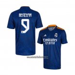Camiseta Real Madrid Jugador Benzema Segunda 2021 2022