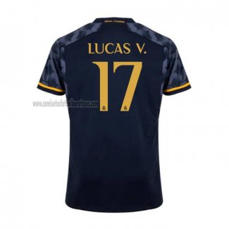 Camiseta Real Madrid Jugador Lucas V. Segunda 2023 2024