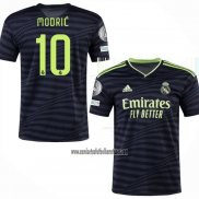 Camiseta Real Madrid Jugador Modric Tercera 2022 2023