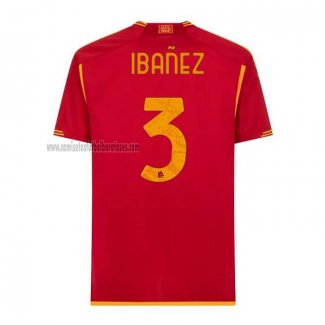 Camiseta Roma Jugador Ibanez Primera 2023 2024