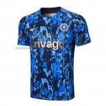 Camiseta de Entrenamiento Chelsea 2023 2024 Azul