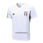 Camiseta de Entrenamiento Italia 2023 2024 Blanco