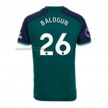 Camiseta Arsenal Jugador Balogun Tercera 2023 2024