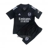 Camiseta Arsenal Portero Nino 2023 2024 Negro