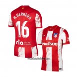 Camiseta Atletico Madrid Jugador H.Herrera Primera 2021 2022