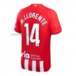 Camiseta Atletico Madrid Jugador M.Llorente Primera 2023 2024