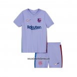 Camiseta Barcelona Segunda Nino 2021 2022
