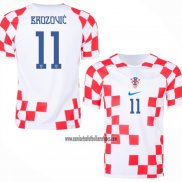 Camiseta Croacia Jugador Brozovic Primera 2022
