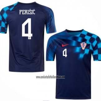 Camiseta Croacia Jugador Perisic Segunda 2022