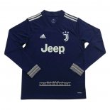 Camiseta Juventus Segunda Manga Larga 2020 2021