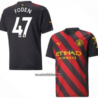 Camiseta Manchester City Jugador Foden Segunda 2022 2023
