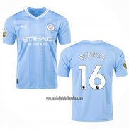 Camiseta Manchester City Jugador Rodrigo Primera 2023 2024