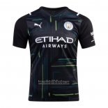 Camiseta Manchester City Portero 2021 2022 Negro