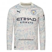 Camiseta Manchester City Tercera Manga Larga 2020 2021