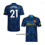 Camiseta Manchester United Jugador Cavani Tercera 2021 2022