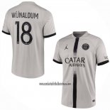Camiseta Paris Saint-Germain Jugador Wijnaldum Segunda 2022 2023