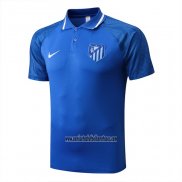 Camiseta Polo del Atletico Madrid 2022 2023 Azul Oscuro