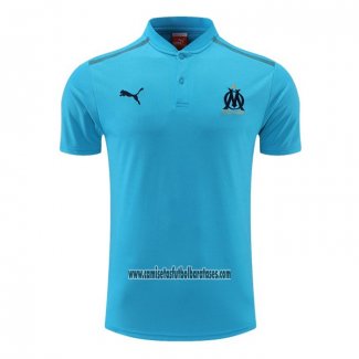 Camiseta Polo del Olympique Marsella 2022 2023 Azul