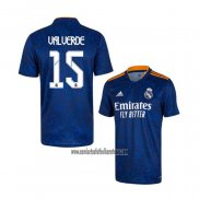 Camiseta Real Madrid Jugador Valverde Segunda 2021 2022