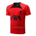 Camiseta de Entrenamiento Liverpool 2022 2023 Rojo
