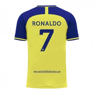 Camiseta Al Nassr Jugador Ronaldo Primera 2022 2023