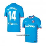 Camiseta Atletico Madrid Jugador M.Llorente Tercera 2021 2022