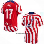 Camiseta Atletico Madrid Jugador Saul Primera 2022 2023