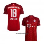 Camiseta Bayern Munich Jugador Sabitzer Primera 2021 2022