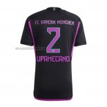 Camiseta Bayern Munich Jugador Upamecano Segunda 2023 2024