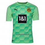 Camiseta Borussia Dortmund Portero 2020 2021 Verde