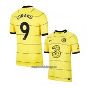 Camiseta Chelsea Jugador Lukaku Segunda 2021 2022