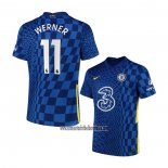 Camiseta Chelsea Jugador Werner Primera 2021 2022