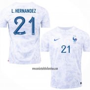 Camiseta Francia Jugador L.Hernandez Segunda 2022