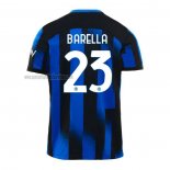 Camiseta Inter Milan Jugador Barella Primera 2023 2024