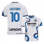 Camiseta Inter Milan Jugador Lautaro Segunda 2021 2022