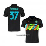 Camiseta Inter Milan Jugador Skriniar Tercera 2021 2022