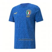Tailandia Camiseta Italia European Champions 2020 Azul