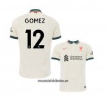 Camiseta Liverpool Jugador Gomez Segunda 2021 2022