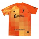 Camiseta Liverpool Portero 2021 2022 Naranja