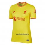 Camiseta Liverpool Tercera Mujer 2021 2022