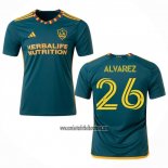 Camiseta Los Angeles Galaxy Jugador Alvarez Segunda 2023 2024
