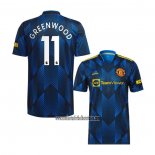 Camiseta Manchester United Jugador Greenwood Tercera 2021 2022