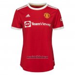 Camiseta Manchester United Primera Mujer 2021 2022