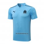 Camiseta Polo del Olympique Marsella 2021 2022 Azul