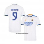 Camiseta Real Madrid Jugador Benzema Primera 2021 2022