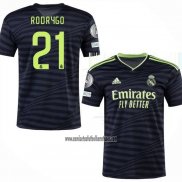 Camiseta Real Madrid Jugador Rodrygo Tercera 2022 2023